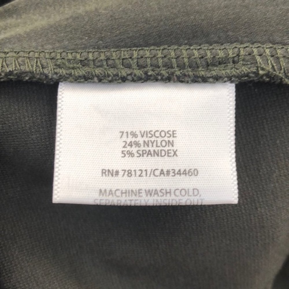 Eileen Fisher Olive Skinny Fit Pants - Picture 7 of 7